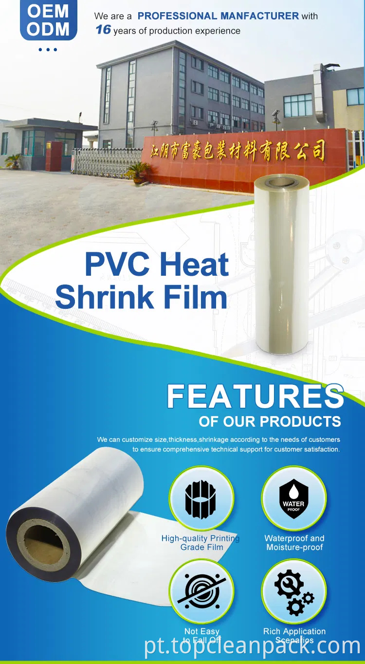 Filme de PVC anti-estático-impede a acumulação de poeira!